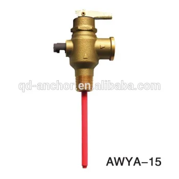 Temperature and Pressure Relief Valves with Water Mark Approval