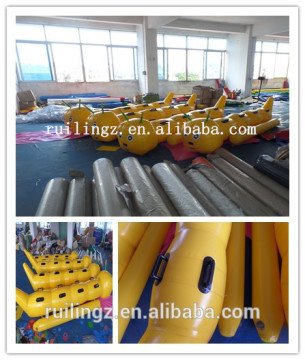 Hot sael caterpillar inflatable boat for funny