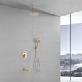 12inch Luxury Shower system with Rotating Tub Spout