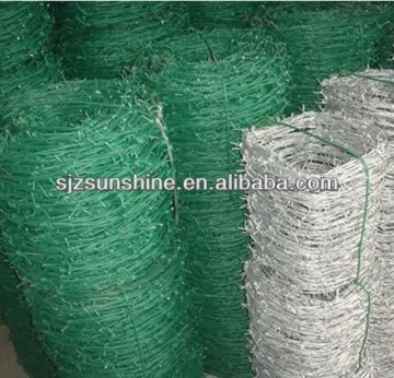 galvanized / pvc coated barb wire