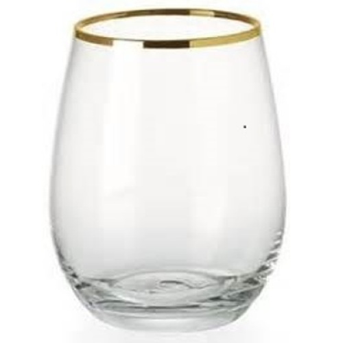 Stemless wijnglazen set