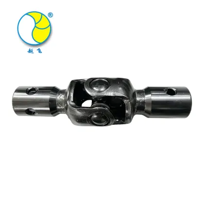 Yoke universal joint assembly