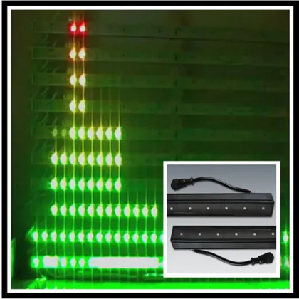 DMX led light bar color changing stick