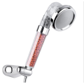 Healthy Negative Ion SPA Filtered Adjustable Rainfall Shower Head with stop button Three Shower Mode