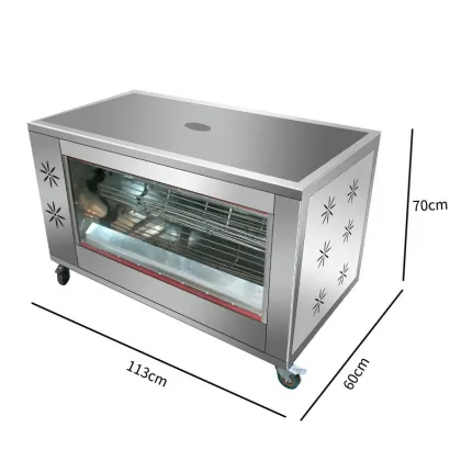 Electric Rotisserie Oven Grill Machine for Rotisserie Chicken