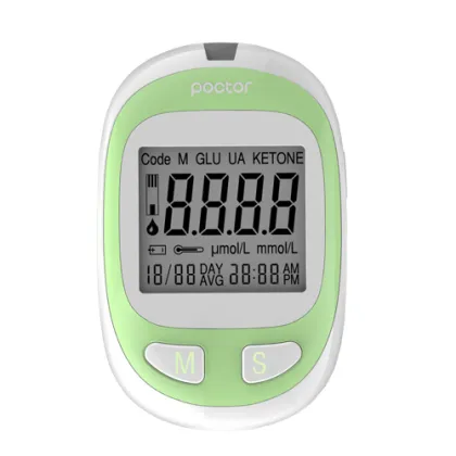Blood glucose ketone uric acid detector