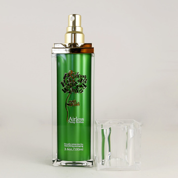 High quality acrylic double layer airless bottle lotion bottle 30ml 50ml 100ml