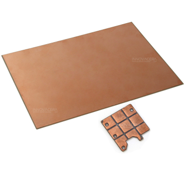 Copper Thickness 0.1-0.5mm Si3N4 Silicon Nitride AMB Substrate for High Power Devices