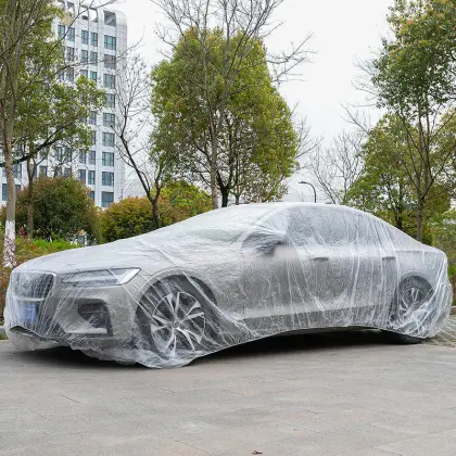 Wholesale Full Car Cover: Transparent Rainproof & Dustproof Clothing for Vehicles