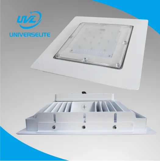 Gas light outdoor IP65 dimmable led recessed light led canopy light gas station