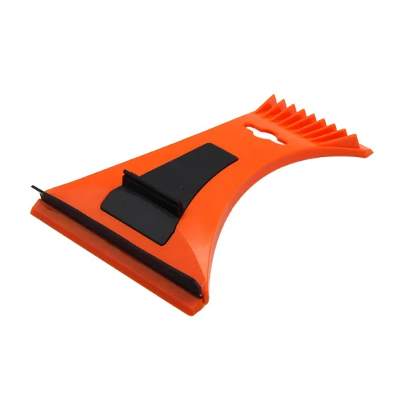 Snow and Ice Car Care Cleaning Accessories: Efficient Plastic Snow Scraper with Squeegee for Removing Snow and Ice