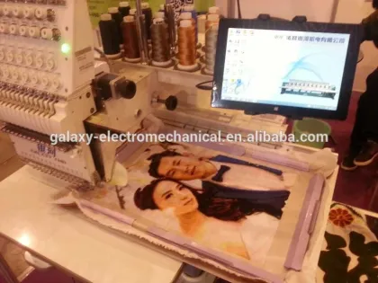 GALAXY iMACHINE- New Generation Intelligent Embroidery Machine Photo embroidery Machine