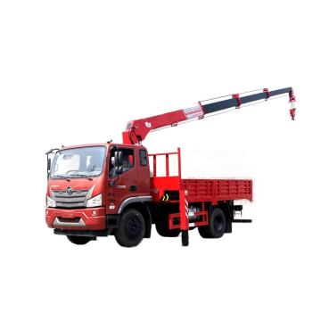 Hot Sale Foton 4x2 Flatbed 10 톤 중국 크레인 트럭 -5 톤 및 6.8 톤 트럭 장착 크레인 판매