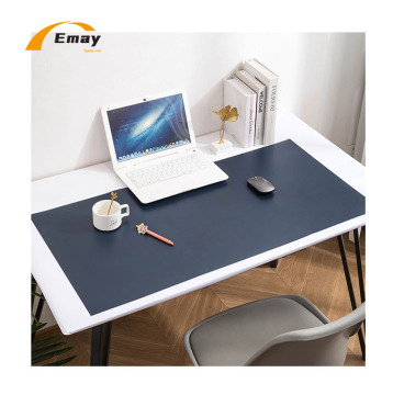 Custom OEM Large Double Sizes Leather Gaming Mouse Pad with Logo Packaging