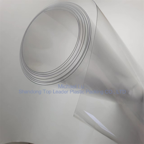 Top leader Transparent rigid recyclable PET sheet