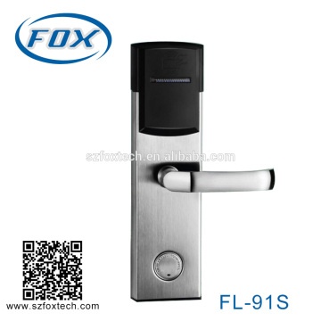 High security electronic key card door lock