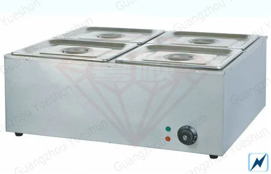 Countertop Electric Bain Marie With 4 Pan For Hotels, Fast Food