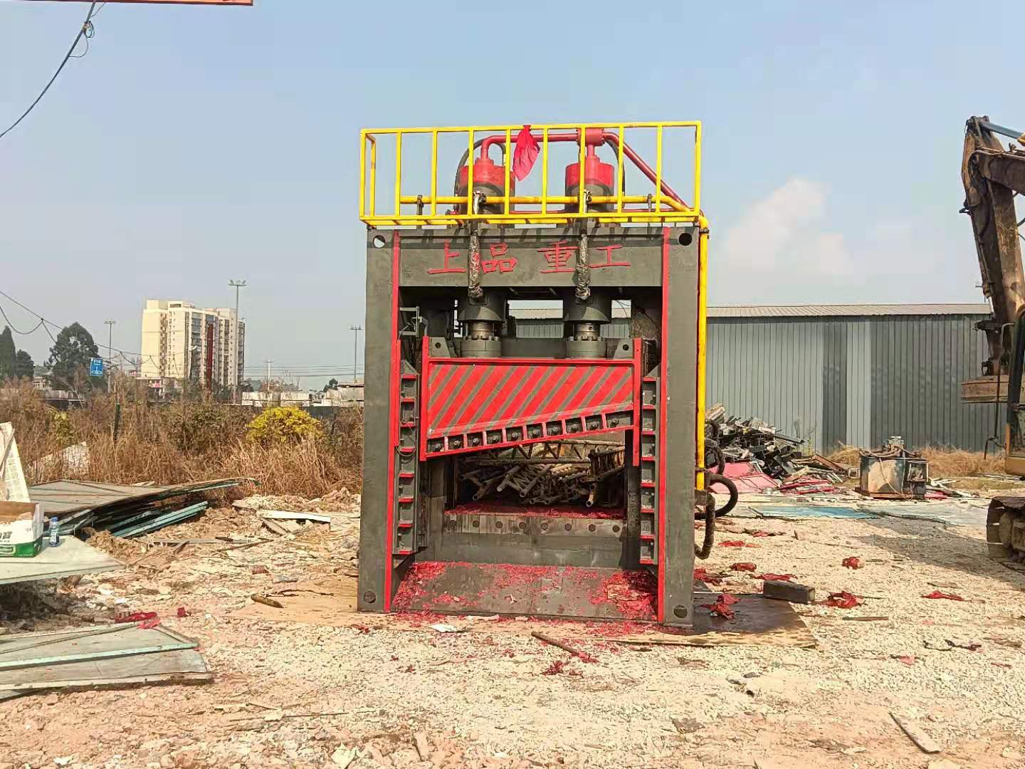 ເຄື່ອງຈັກ gantry ທີ່ແຂງແກ່ນສໍາລັບຕ່ອນເສດຂະຫນາດໃຫຍ່