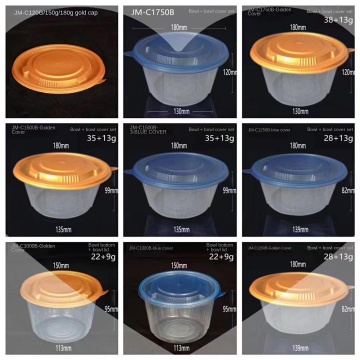 Custom PP Plastic Lunch Boxes for Students: Multi-Compartment Fast Food Containers from The Factory