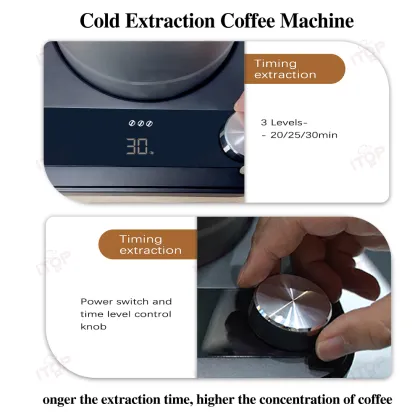 Popular 2L Ultrasonic Vibration Cold Brew Iced Coffee Maker