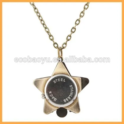 Five Point Star Pocket Watch/Retro Pocket Watch/Lucky Style Watch/Creative Pocket Watch Wholesale