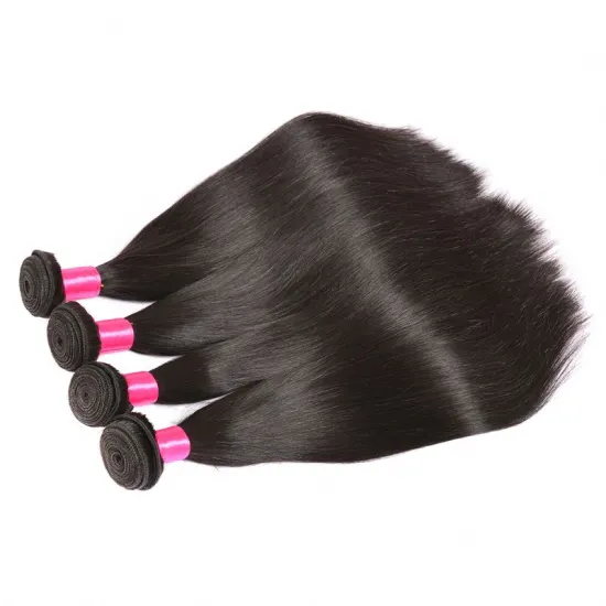 Free Sample 10A Grade Raw Virgin Unprocessed Straight Hair Bundles 100% Mink Brazilian Human Hair