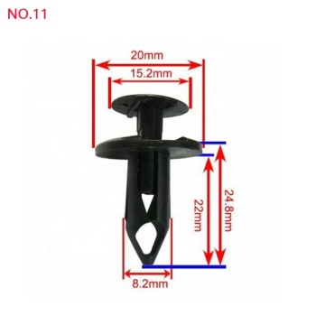 Push Type Retainer Clips for GM/Ford/Chrysler 21030249 N807389S 6503598 Automotive Plastic Bumpers and Fascias