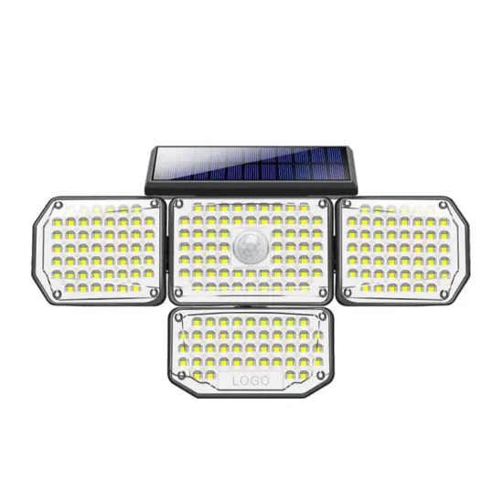 Waterproof IP66 50W LED Solar Wall Lights: Modern Garden Decorative with Butterfly Motion Sensor