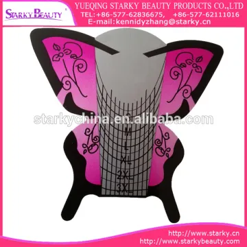 Nail paper Gel nail Extension Curl Forms for Nails Care