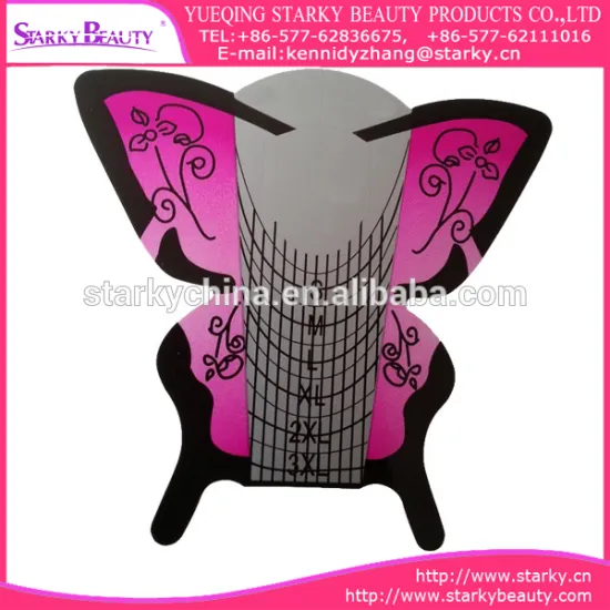 Nail paper Gel nail Extension Curl Forms for Nails Care