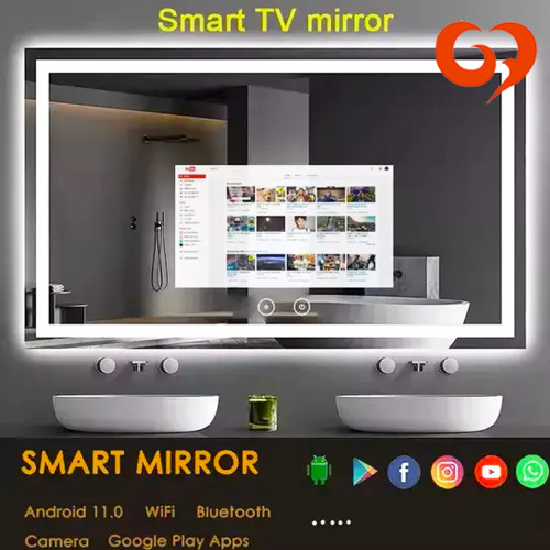 Moderno specchio touch a LED da 5 mm per uso domestico