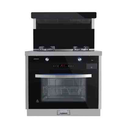 Kitchen Integrated Gas Stove With Automatic Disinfection