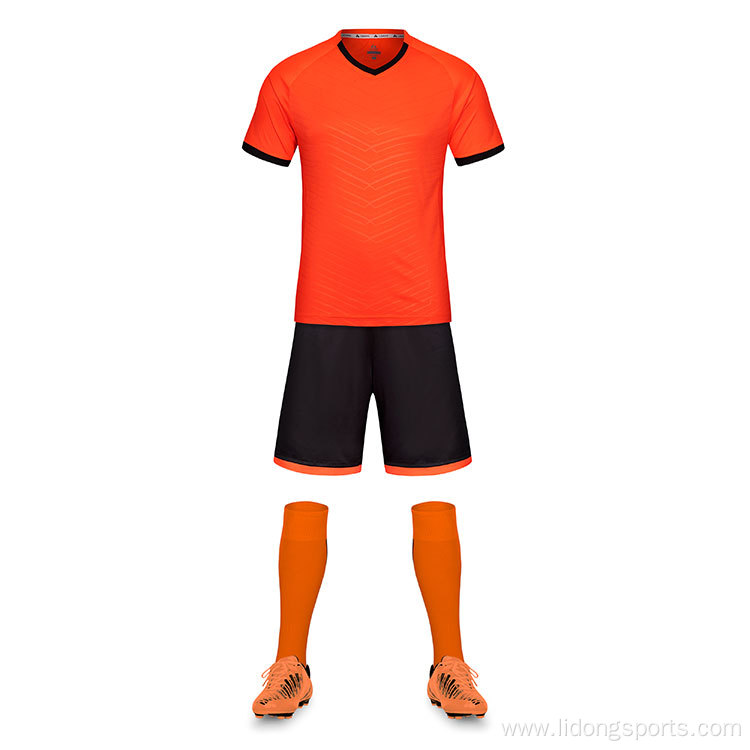 New Model Unisex Soccer Jersey Set Custom