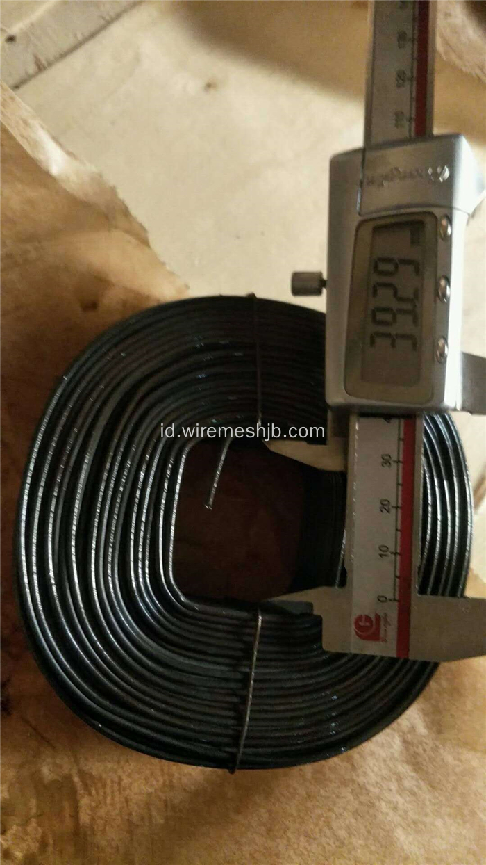 Hitam Annealed Lembut Mengikat Kawat 1Kgs / Coil