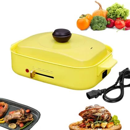 OEM Morphy Richards Electric Grill - 4L Pot, Non-Stick Coating for Family Barbecue