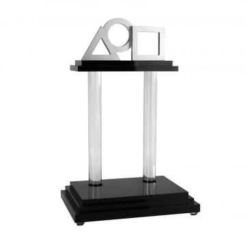 APEX School Custom Clear Blank Acrylic Medal Trophy