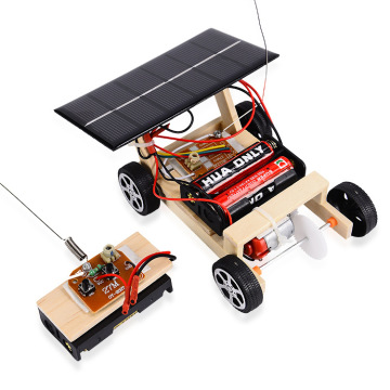 DIY Solar-Powered Remote Control Car 3D Puzzles: An Exciting STEM Toy Kit for Students
