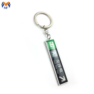 Création de logo en métal créatif personnalisé Keychain