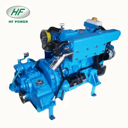 HF-4108 diesel marin engine and gearbox 90HP