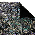 Printed Jersey Knit Fabric Polyester Spandex Foil Print Factory