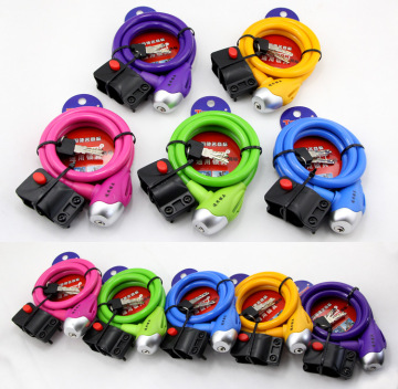 Bicycle lock safe lock safety bike cable lock bicycle accessories
