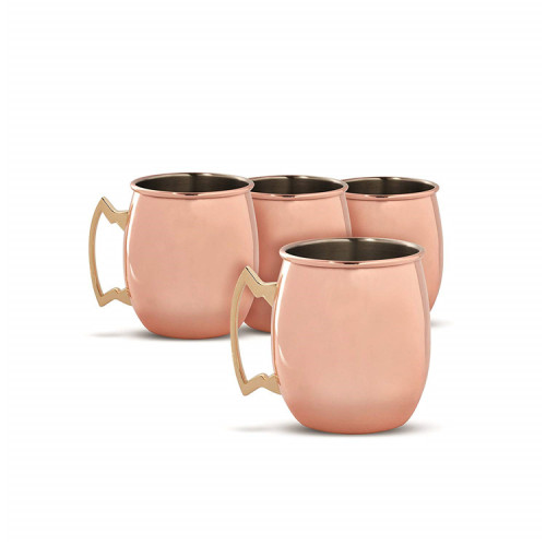 Ensemble de tasses de cuivre Moscou Mule