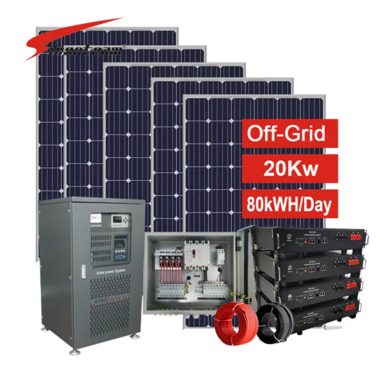 20kW Off Grid Solar Generator System for Sale - 20000W Power Storage
