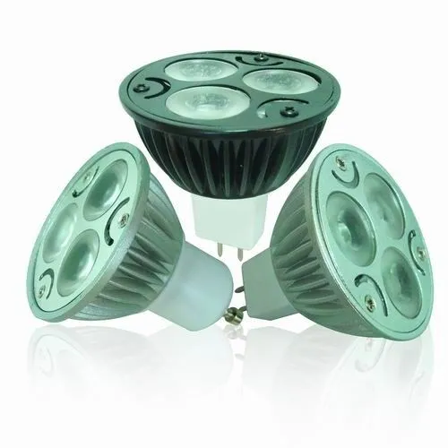 Bridgelux Chip Aluminium Alloy 90v - 265v Gu10 Led Spotlight Light Bulb