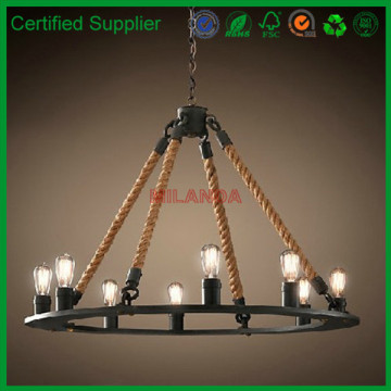 retail store display wooden chandelier
