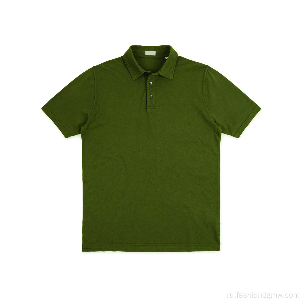 Пользовательский футболка для гольфа Polo Quick Dry Plain Color