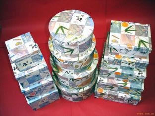 Recycled Cardboard Gift Boxes , Rectangle / Square / Circul