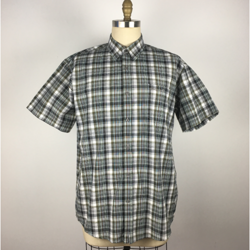 OEM Men Plaid Men Office Leisure Shirt