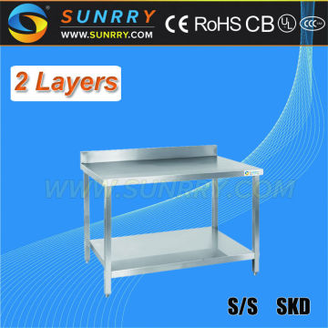 Stainless Steel Kitchen Work Table With 4 Drawer/Stainless Steel Table Kitchen/Stainless Steel Restaurant Tables (SY-WT715BS SUN
