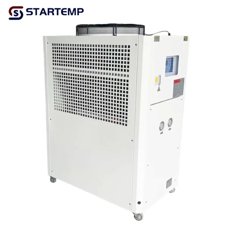 Small Air-Cooled Water Chiller for Cold Plunge Pools in Plastic Industry